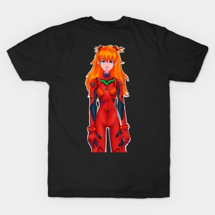 Asuka Langley (Neon Genesis Evangelion) T-Shirt